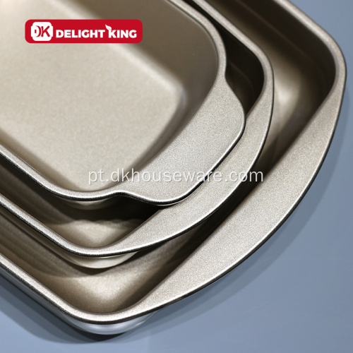 Vidro orgânico de revestimento de cor de silicone nonstick bakeware